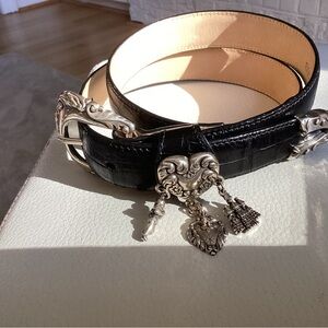 Brighton Classic English Heart Belt